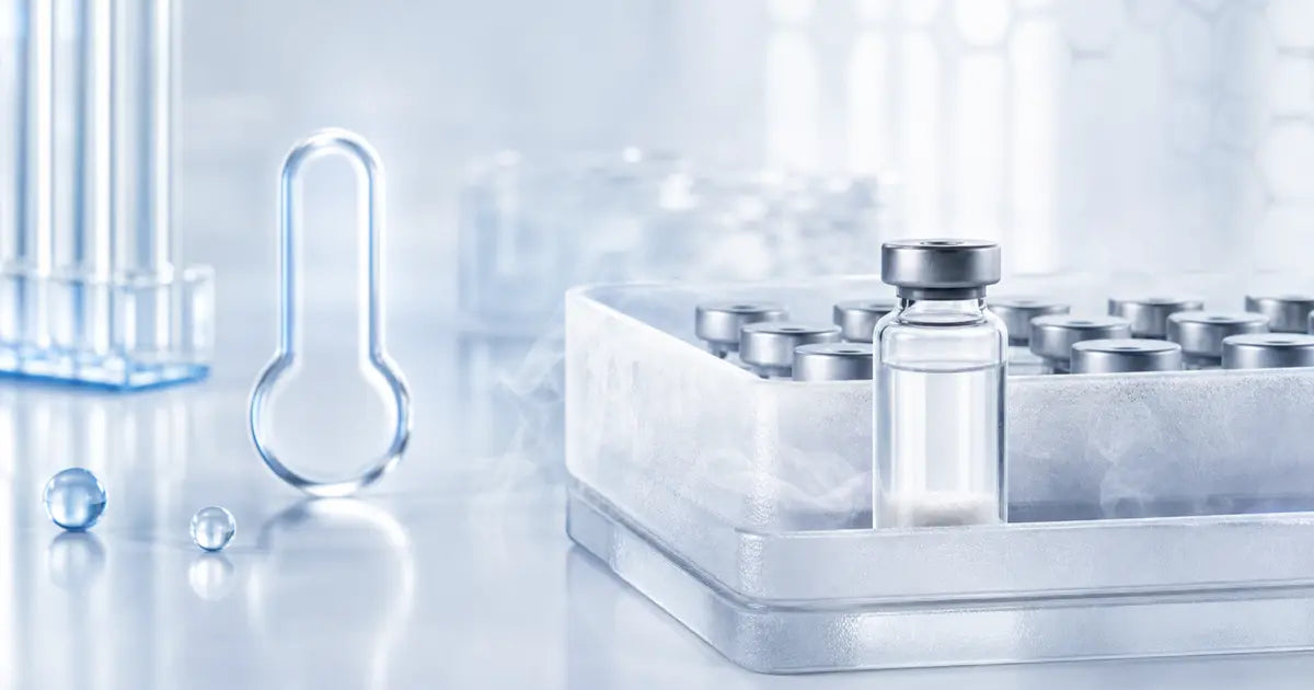 Peptide richtig lagern mit gekühltem Forschungsmaterial im Labor