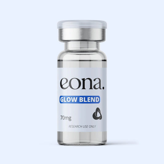 EONA Glow Blend 70mg product vial